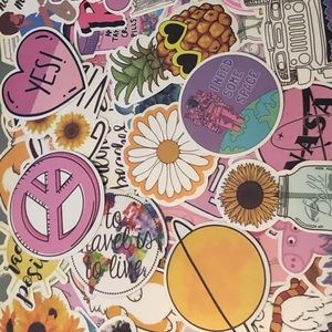 3 random stickers.From a fun set of funny stickers